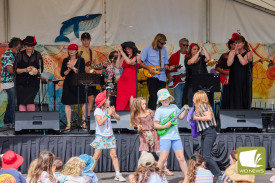 Matt Langoustine and the Kitchen Rhythm Section perform.