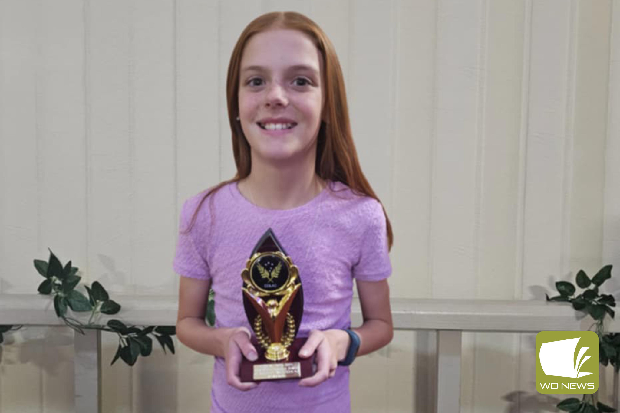 Scarlett Whitehead shared the wicket award with Zoe.
