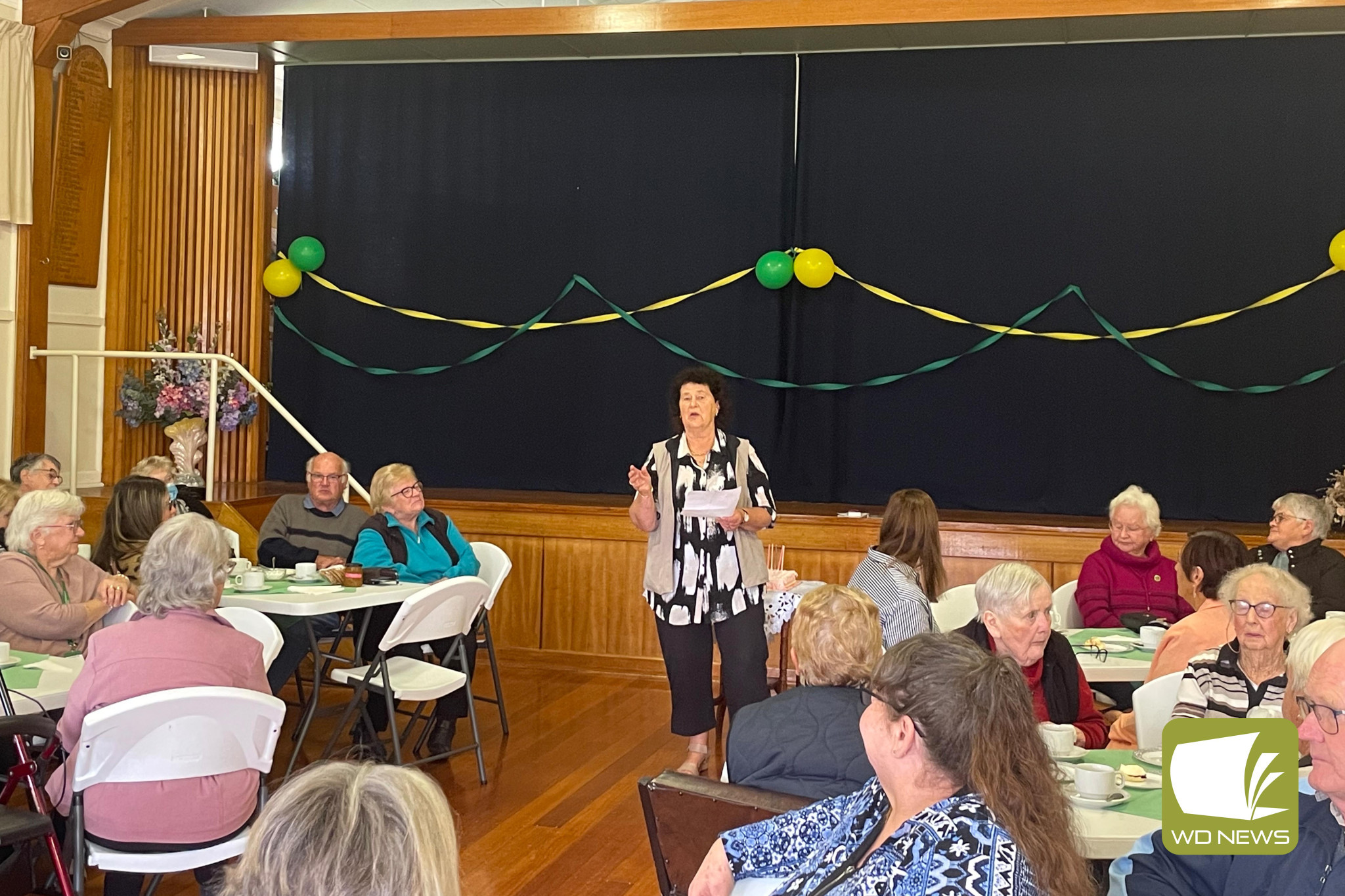 Cobden CWA president Netty Hose thanked the Cobden community for its support over the nine decades of the group’s operation.