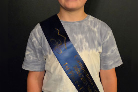 Under 13 male age group champion Rieley.