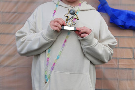 Alexis Bamford won the under 12 Craters ‘team minder’ award.