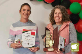 Joint winners of ‘Female Volunteer of the Year’ Camille Nicholls and Anita Chivell.