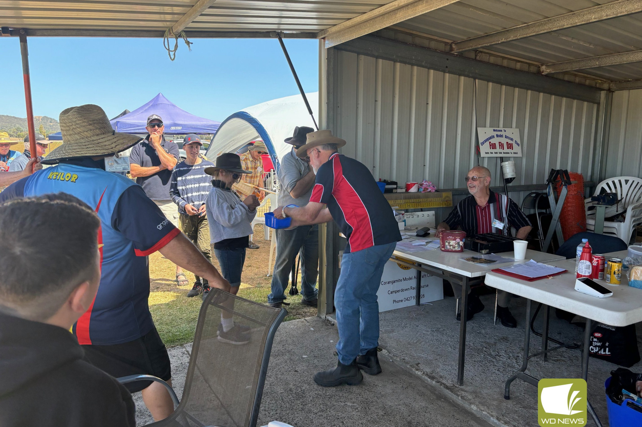 Flying high: Corangamite Model Aircraft Club saw a large, enthusiastic crowd for its annual Fun Fly.