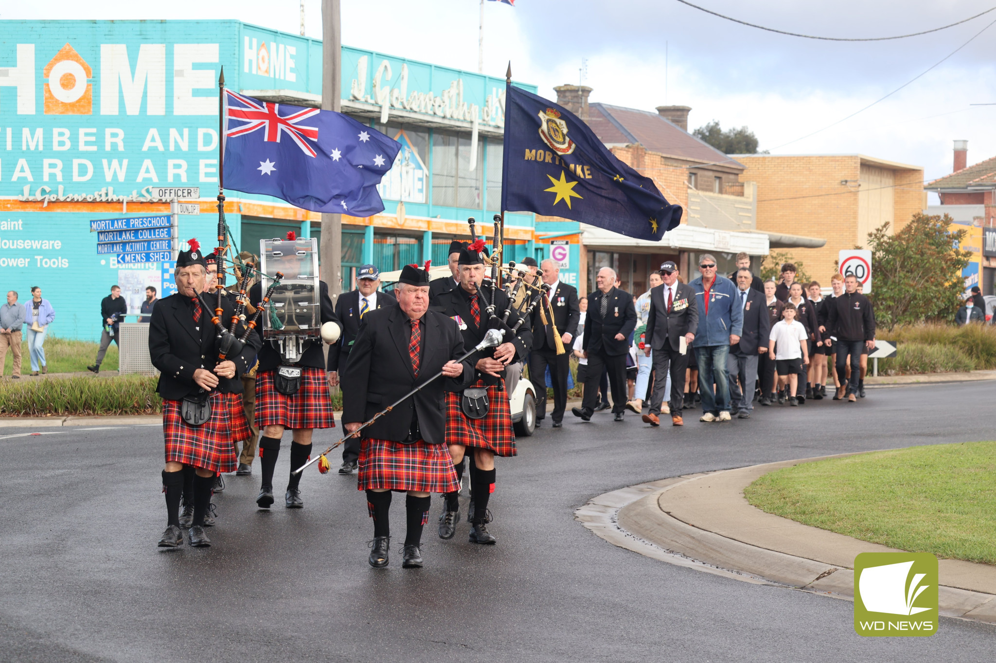 Lest we forget: The community gathered on Anzac Day last Thursday to pay its respects in commemoration of those who served their nation.