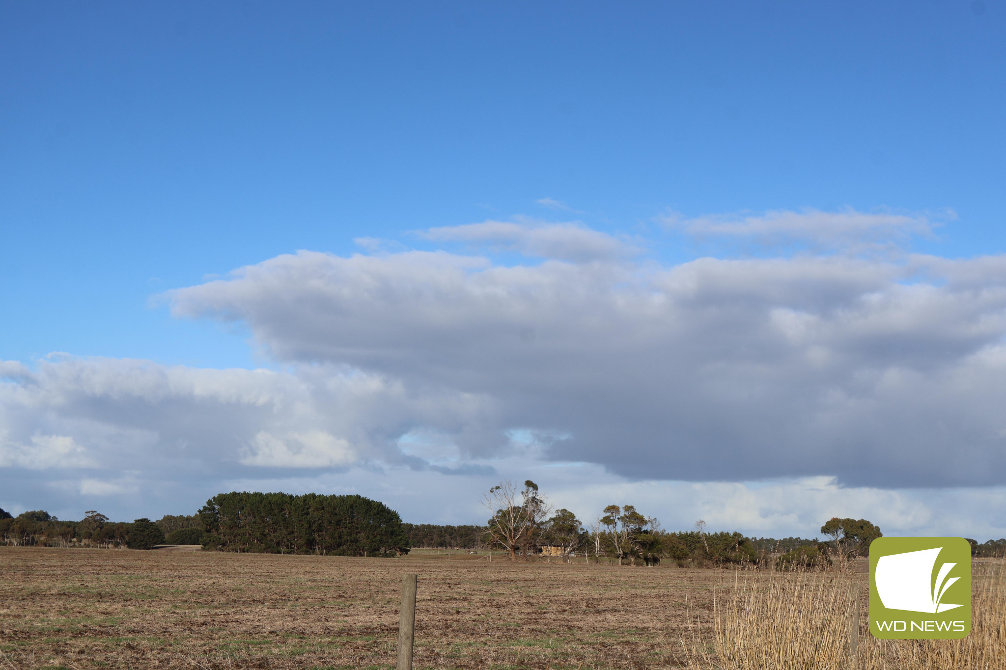 Dry as a bone: Rainfall over Cobden fell far below the long-term average during May.