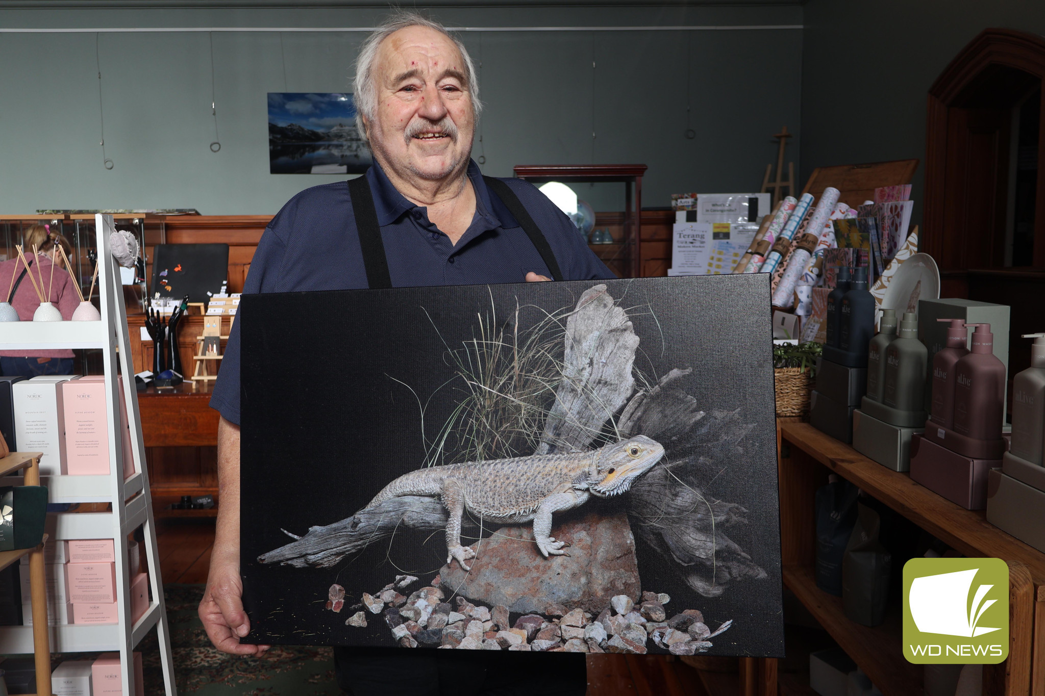 Capturing life: Photographer Lindsay Addison will be displaying his wildlife and landscape shots at this month’s exhibition.