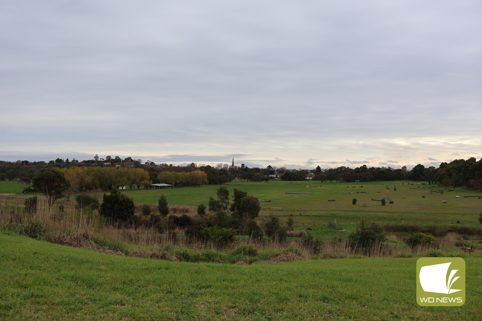 Not much rain: Terang and Mortlake have again experienced low monthly rainfall as the first half of the year has seen clearer skies more often than in previous years.