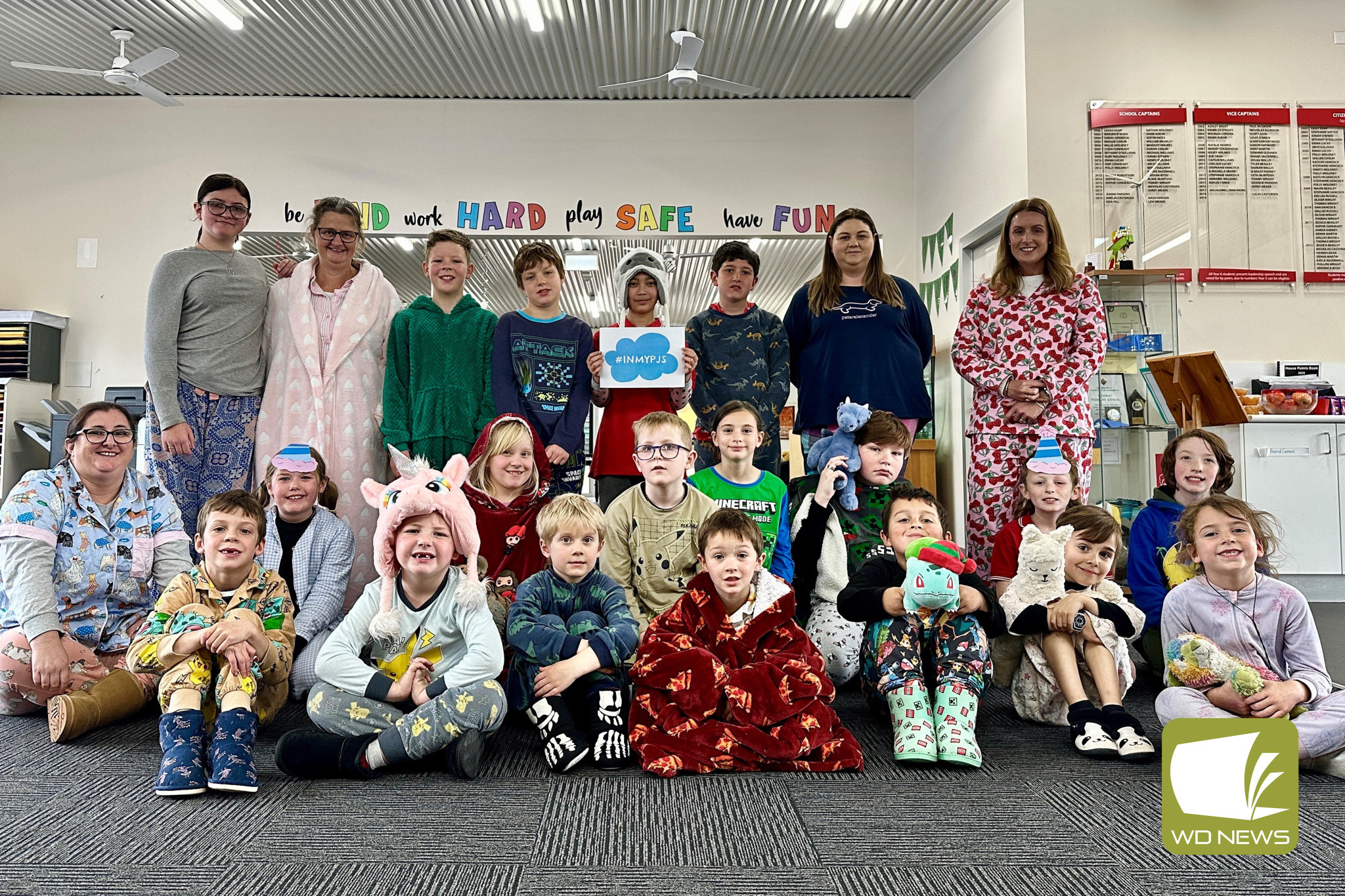 Noorat Primary School students kept cosy in the name of raising funds for a great cause.