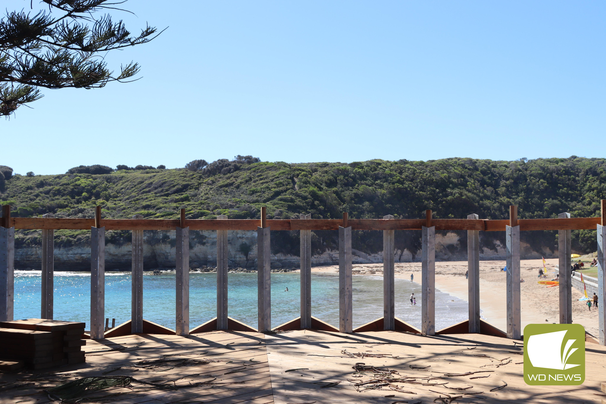 Change coming: The debate surrounding the new viewing platform at Port Campbell continued at last week’s Ordinary Meeting of Council, as members of the community raised their concerns surrounding the construction.