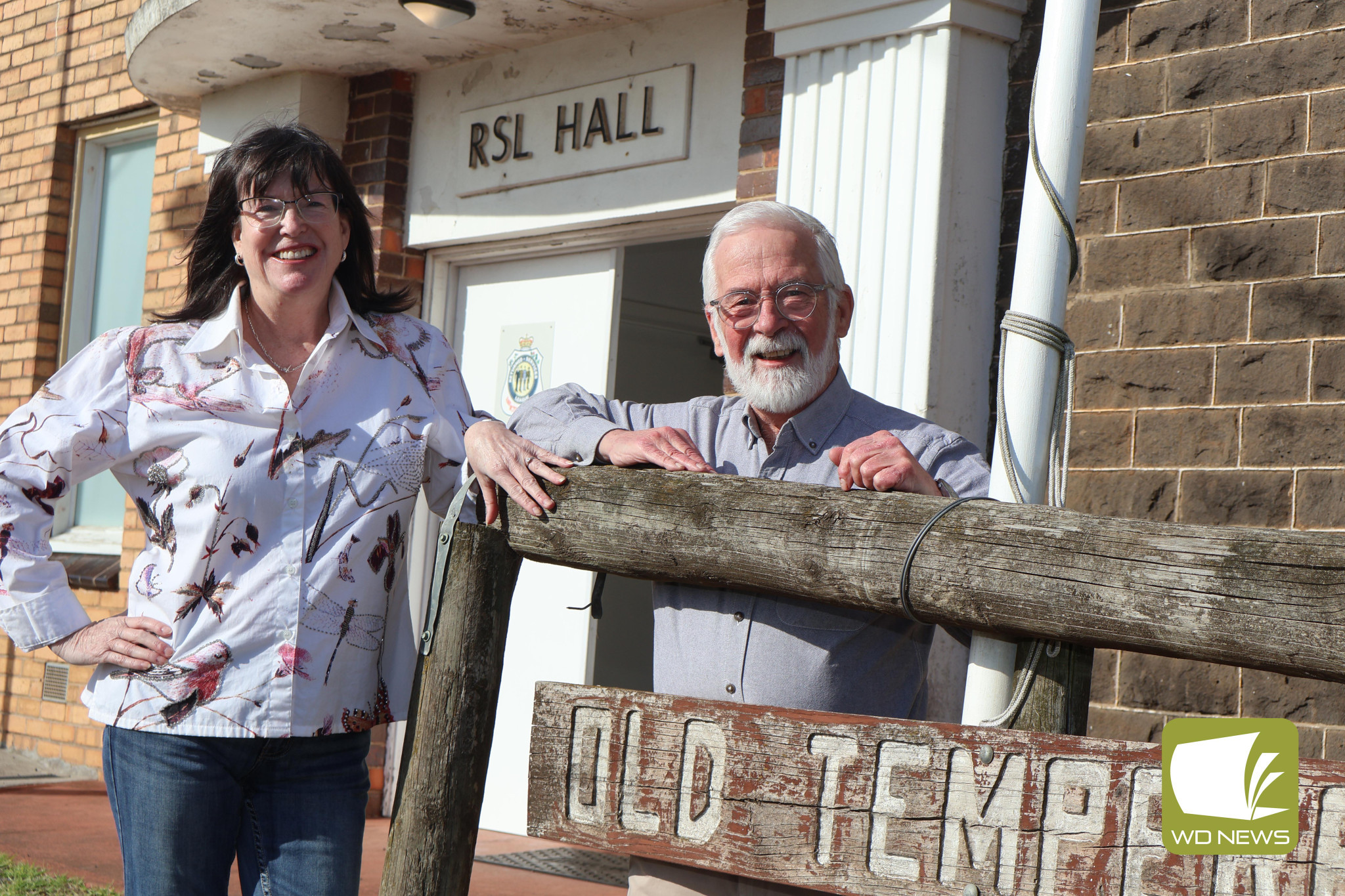 Deeper meaning: Mortlake Art Show co-convenors Cassandra Ellis and Kelvin Goodall have been busy preparing for an emotion-driven display of the region’s artists this weekend, but the duo is optimistic creativity can help to connect the wider community.