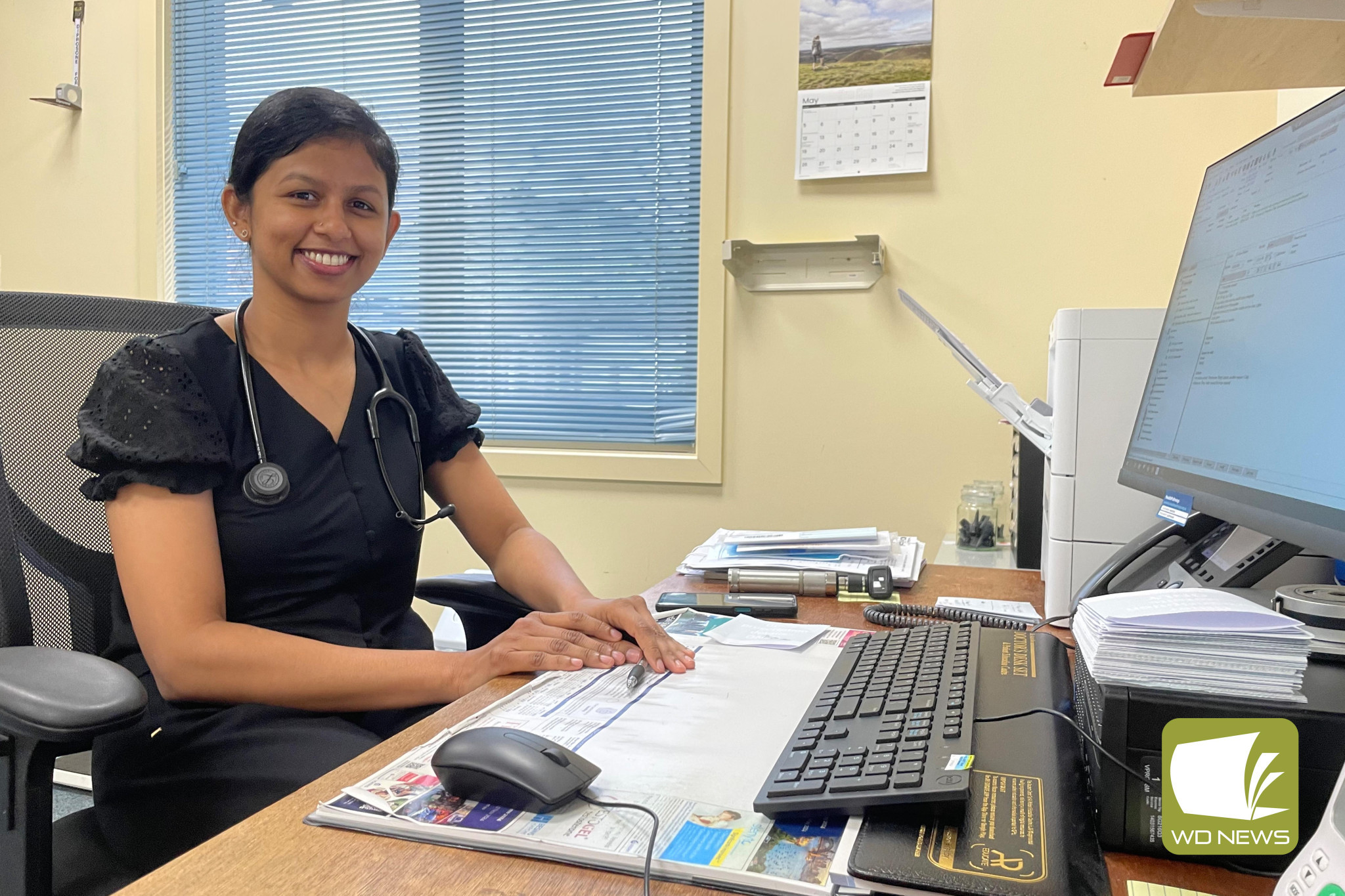 Warm welcome: Timboon Clinic has welcomed a new doctor with Dr Mariya Mathew practicing as a GP.