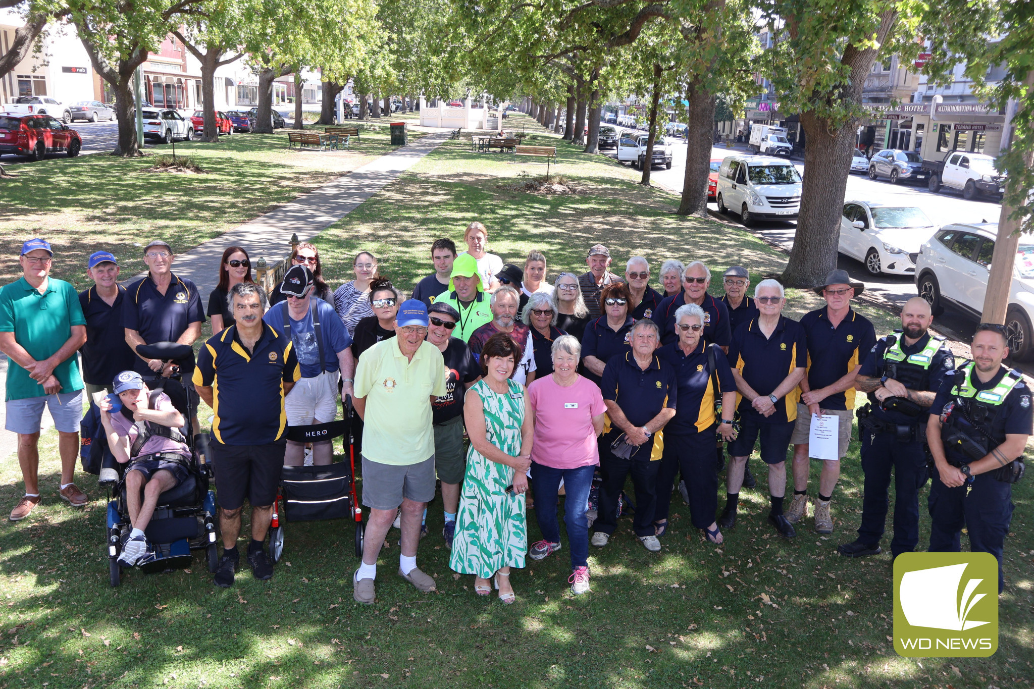 Growing concern: Members of community groups throughout Terang have united behind a push to drop the speed limit through a section of High Street to 40km/h.