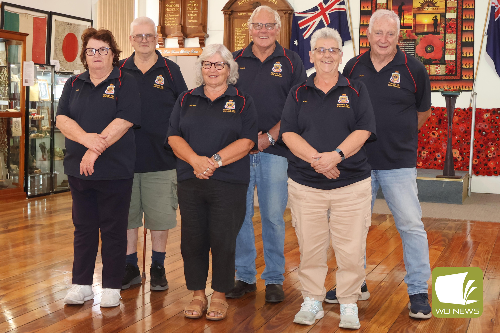 Historic: Dianne Meade has been named the Terang Returned and Service League sub-branch president – in a move which breaks from over a century of tradition.