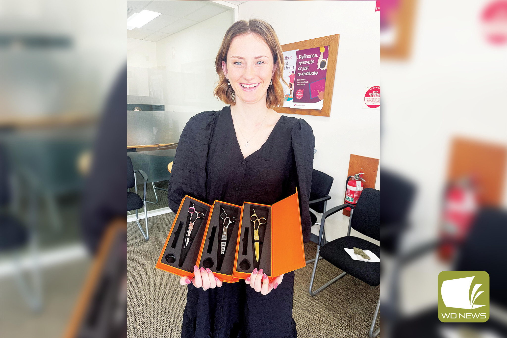 Supporting apprentices: First year apprentice Jess Negrello was among apprentices supported in the program’s first year.