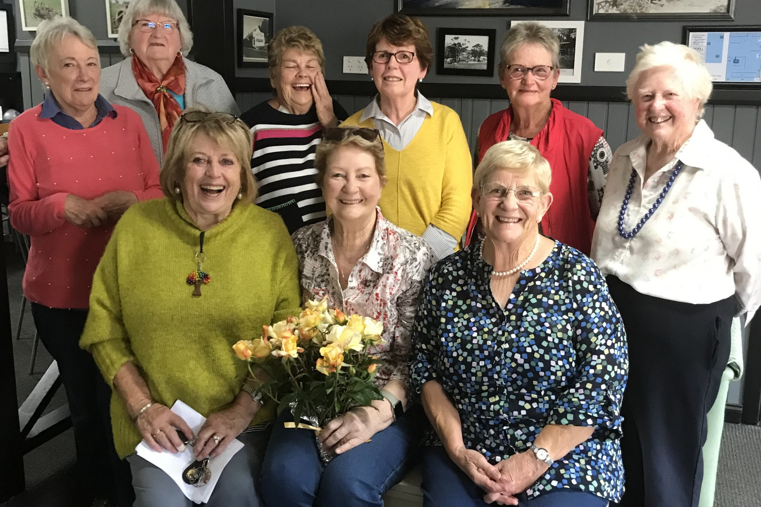 Successful: Timboon Opportunity Shop volunteers have gathered to celebrate another successful year, having contributed more than $90,000 to local groups.