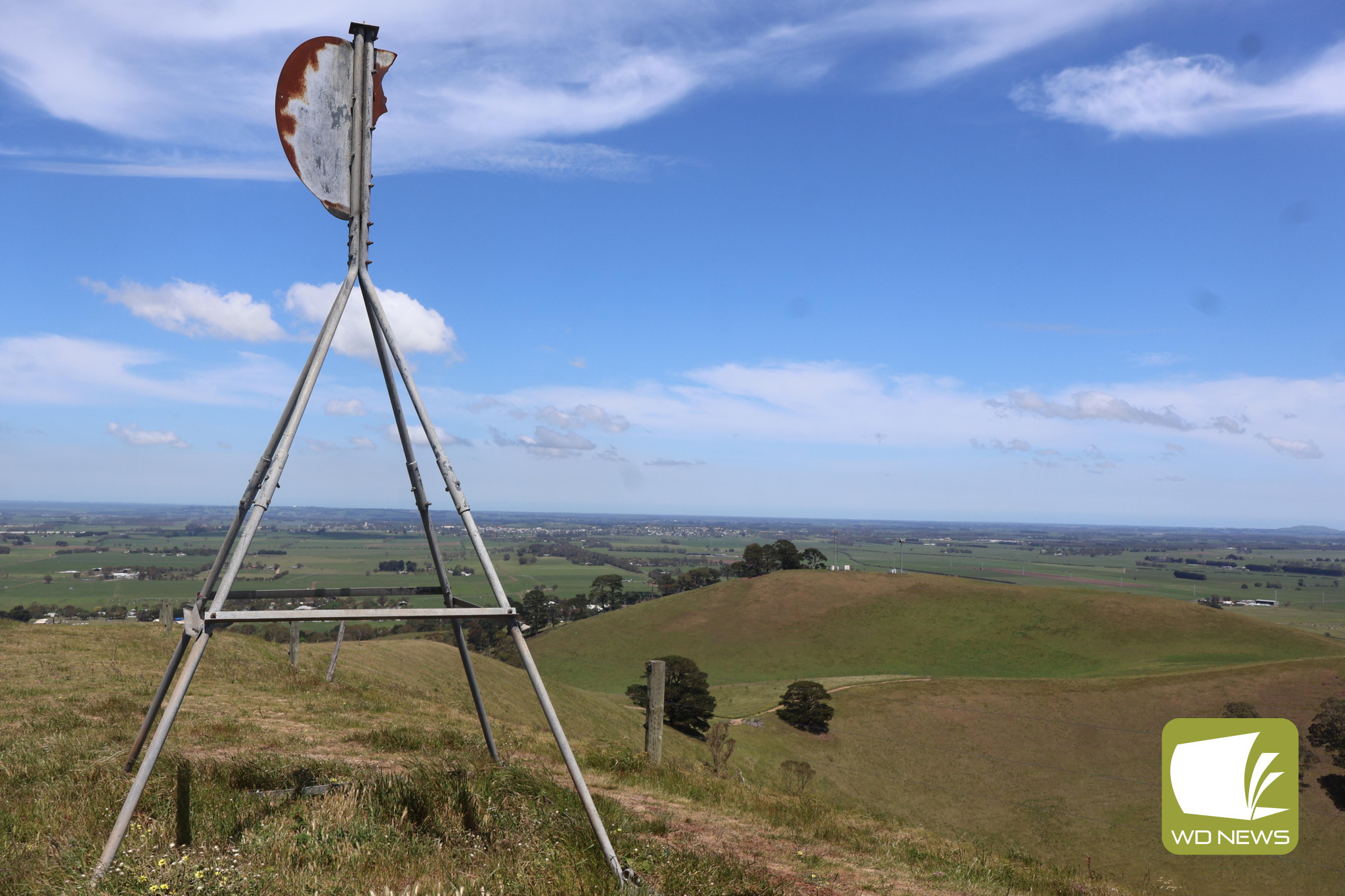 Dry conditions: Low rainfall continued in Terang and Mortlake throughout October.