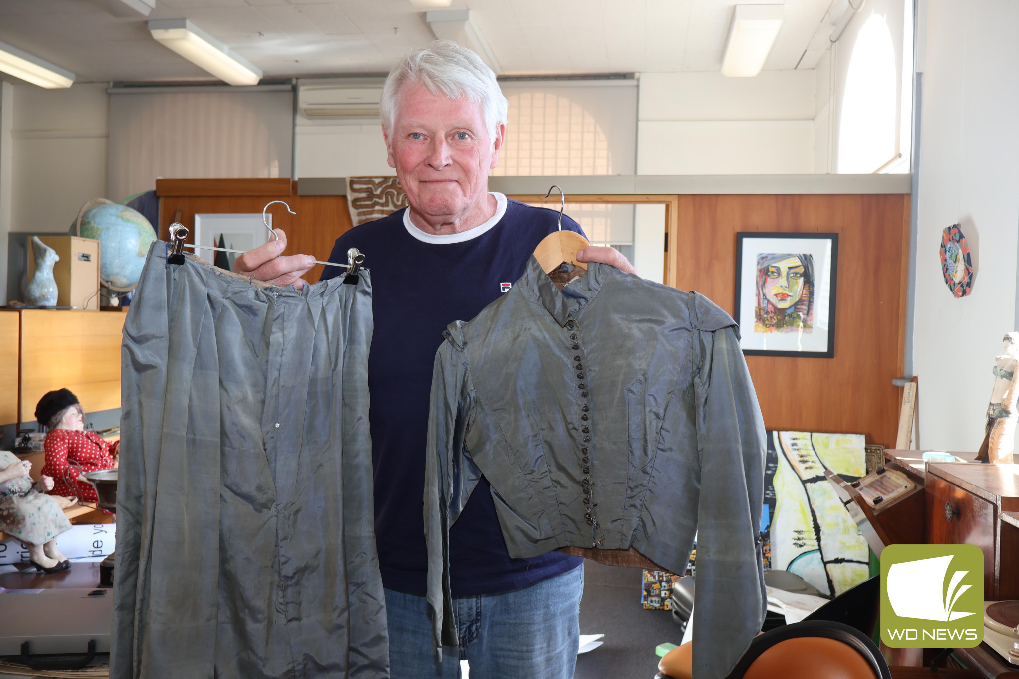 Timeless: Mortlake’s Noel McConnell will open his doors to the community to showcase a wide range of family memorabilia which dates back as far as 160 years.