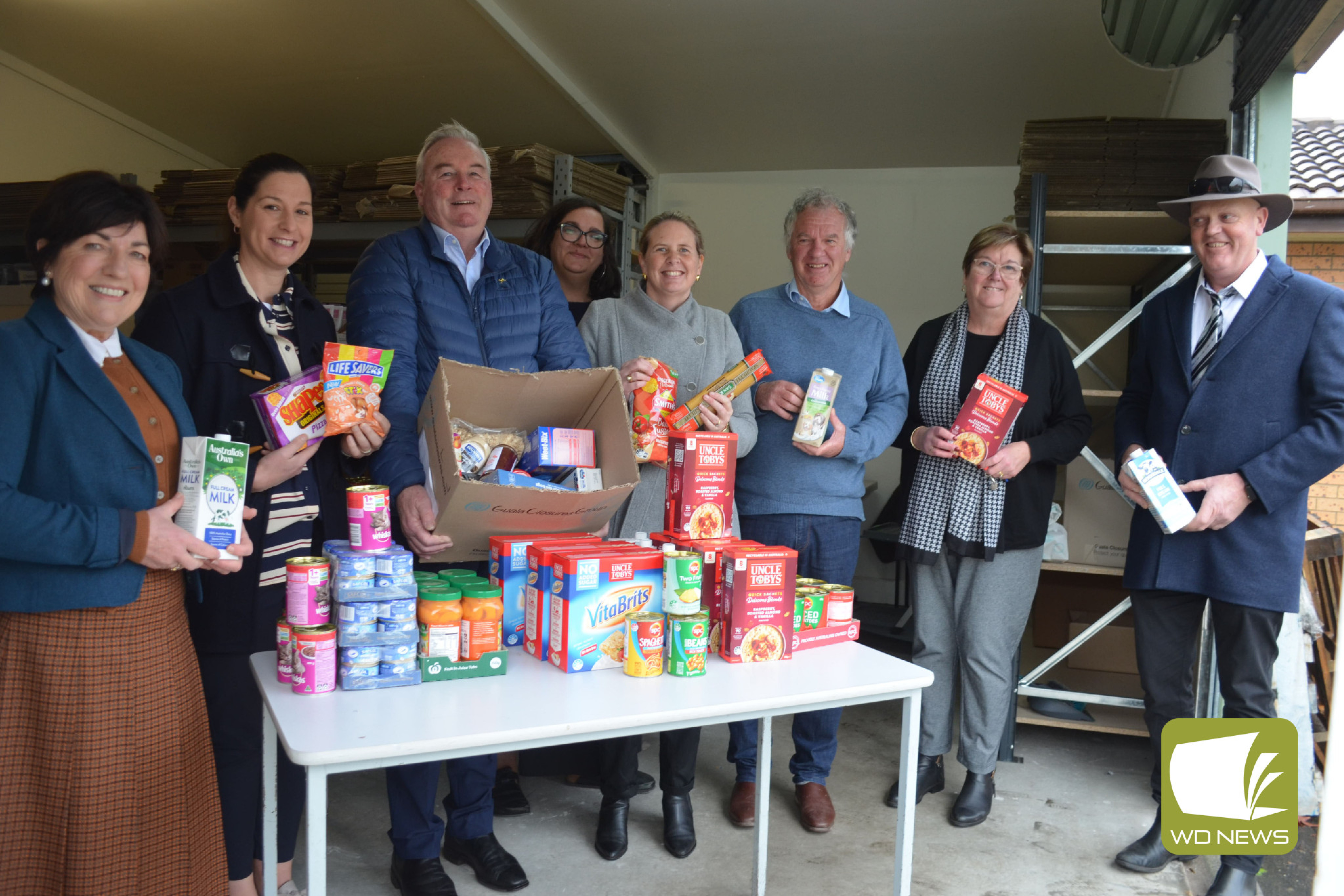For those in need: Corangamite Shire Council has made a $5000 contribution to allow the Camperdown and District Community House to continue supporting residents through the Corangamite Food Bank.