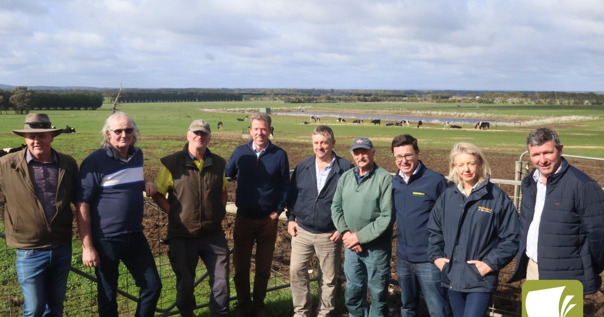 Opposition visits with “hurting” farmers