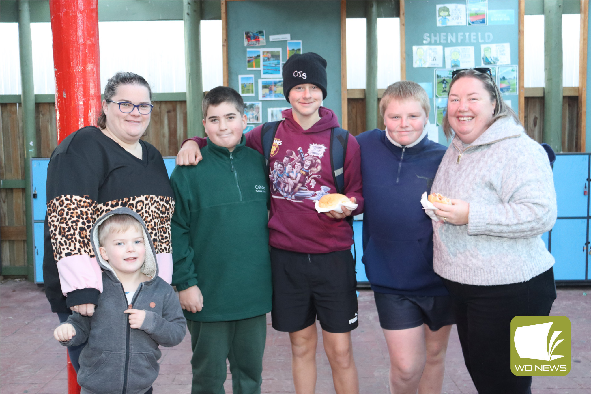 Together: Families of Cobden Tech students and the wider community were invited to a community breakfast on the final day of term two last Friday.