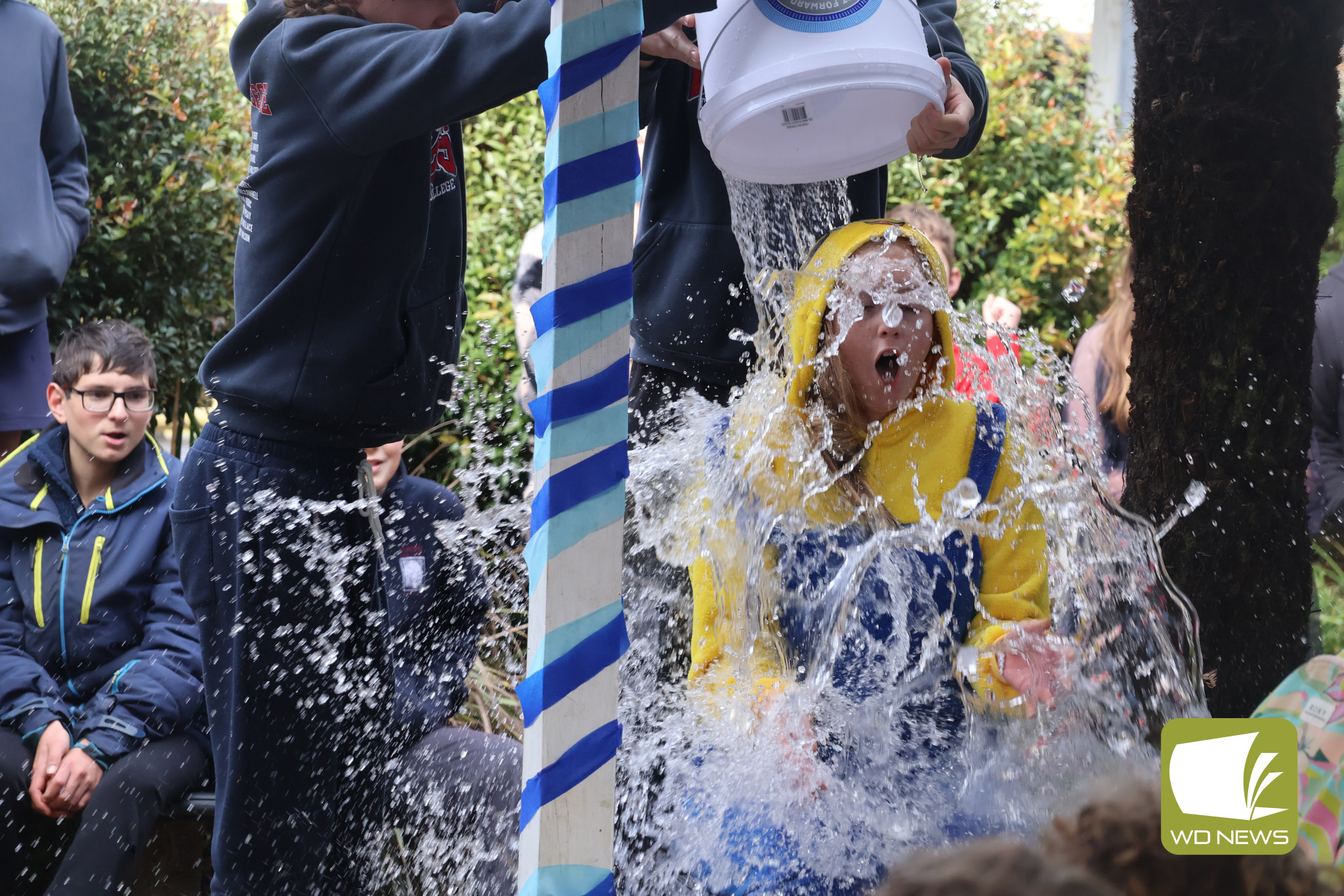 For a good cause: Terang College VCE VM students brought the term to a sub-zero conclusion last week, hosting a Blizzard Bash event to raise funds for FightMND.