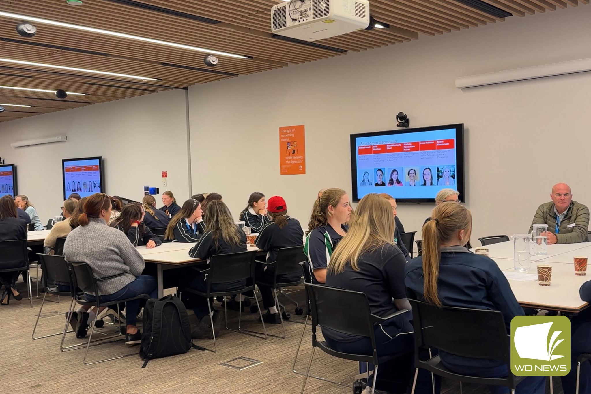 Learning: The sessions provided an opportunity for students to learn more about their career prospects.