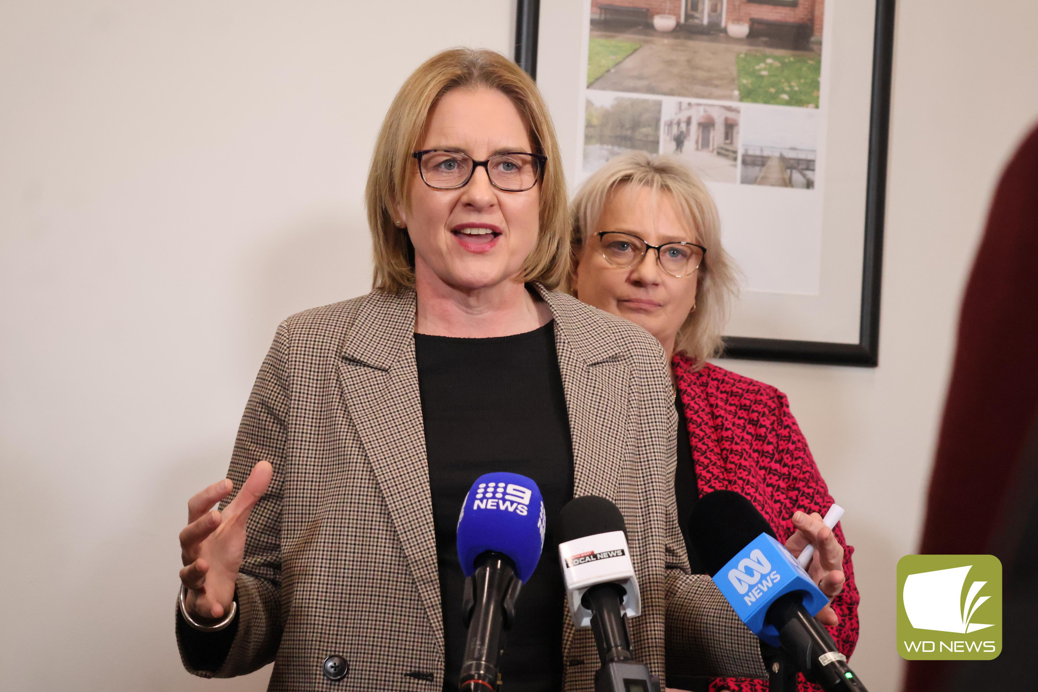 What next?: Premier Jacinta Allen visited Camperdown last Friday for the first meeting of the Drought Response Taskforce, but questions remain unanswered as to what action the Taskforce will recommend to support farmers.