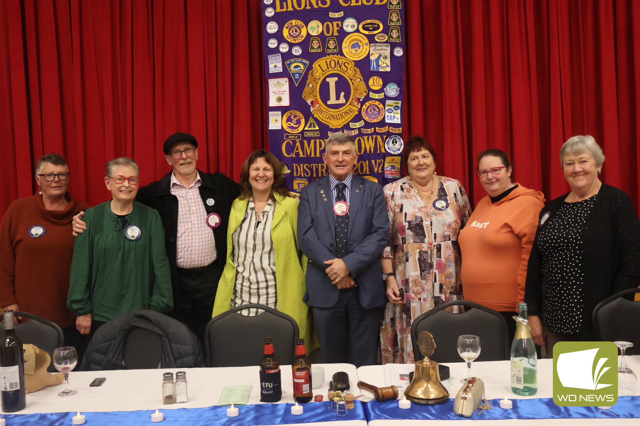 Fresh board: The Camperdown Lions Club welcomed its new board for the 2025-2026 Lions year, with some members keeping their roles from the previous year.