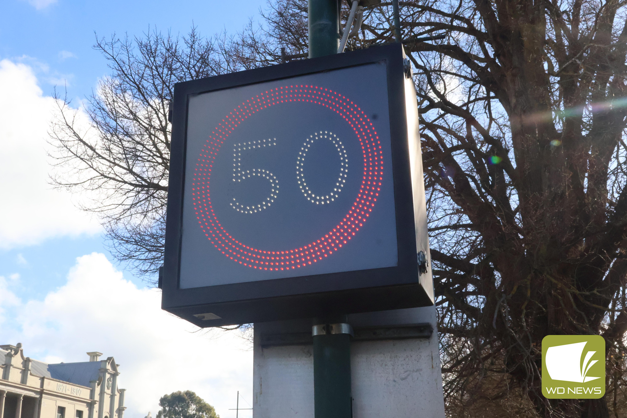 Slow down: The time frame for the 50km/h speed limit in Manifold Street was extended this week.