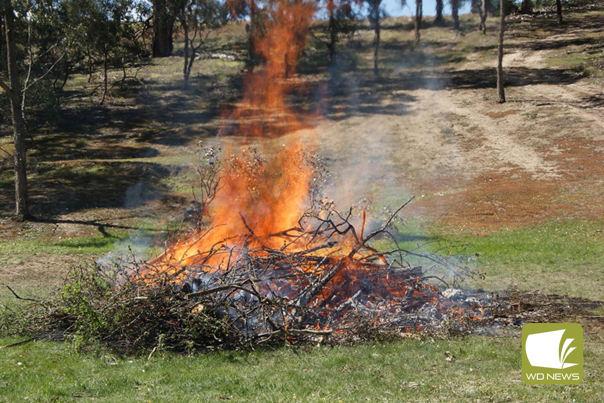 Register now: Residents have been reminded they need to register their burn offs.