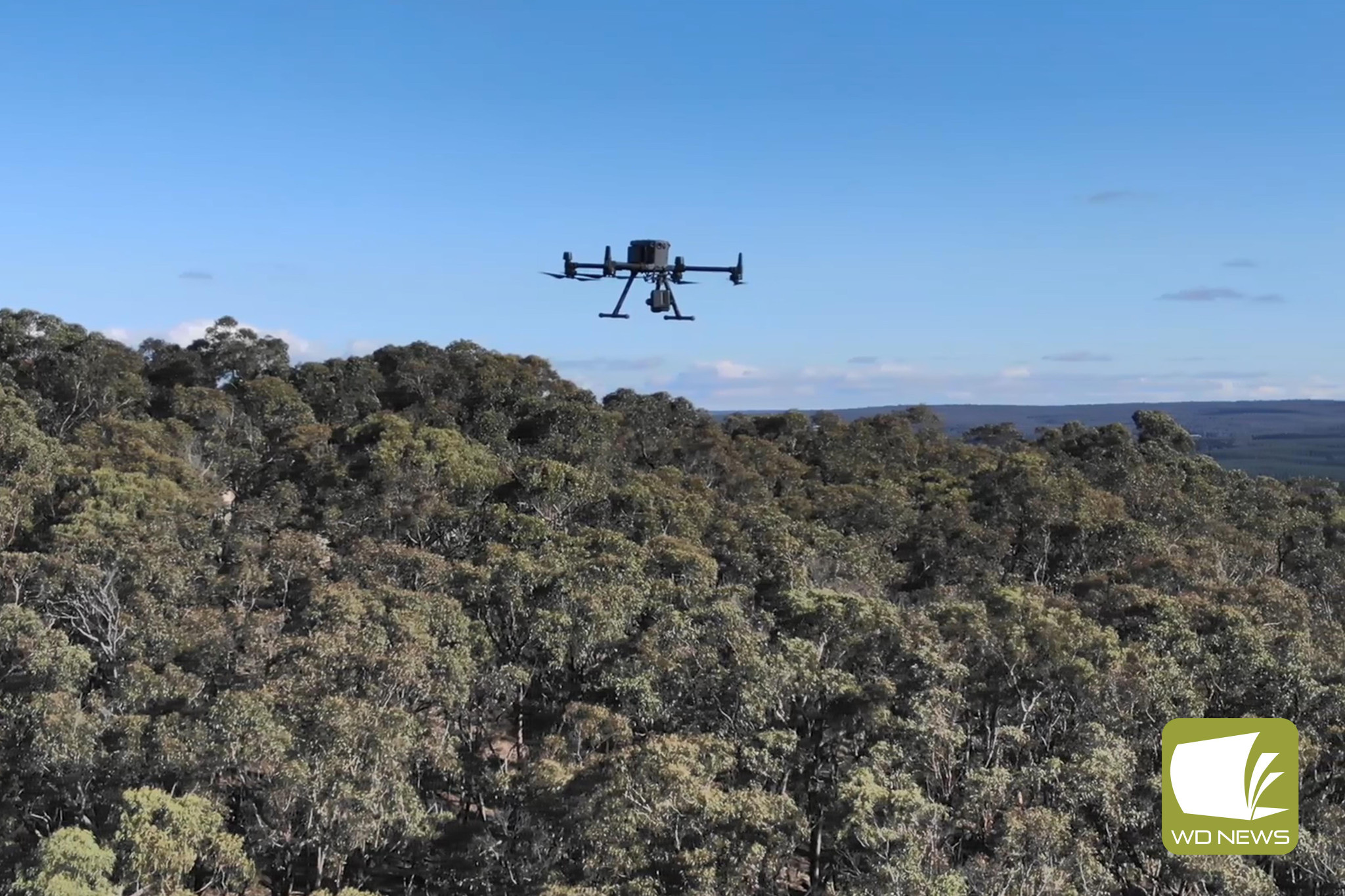 Plan ahead: Powercor is using an in-house drone inspection team in high risk fire areas.