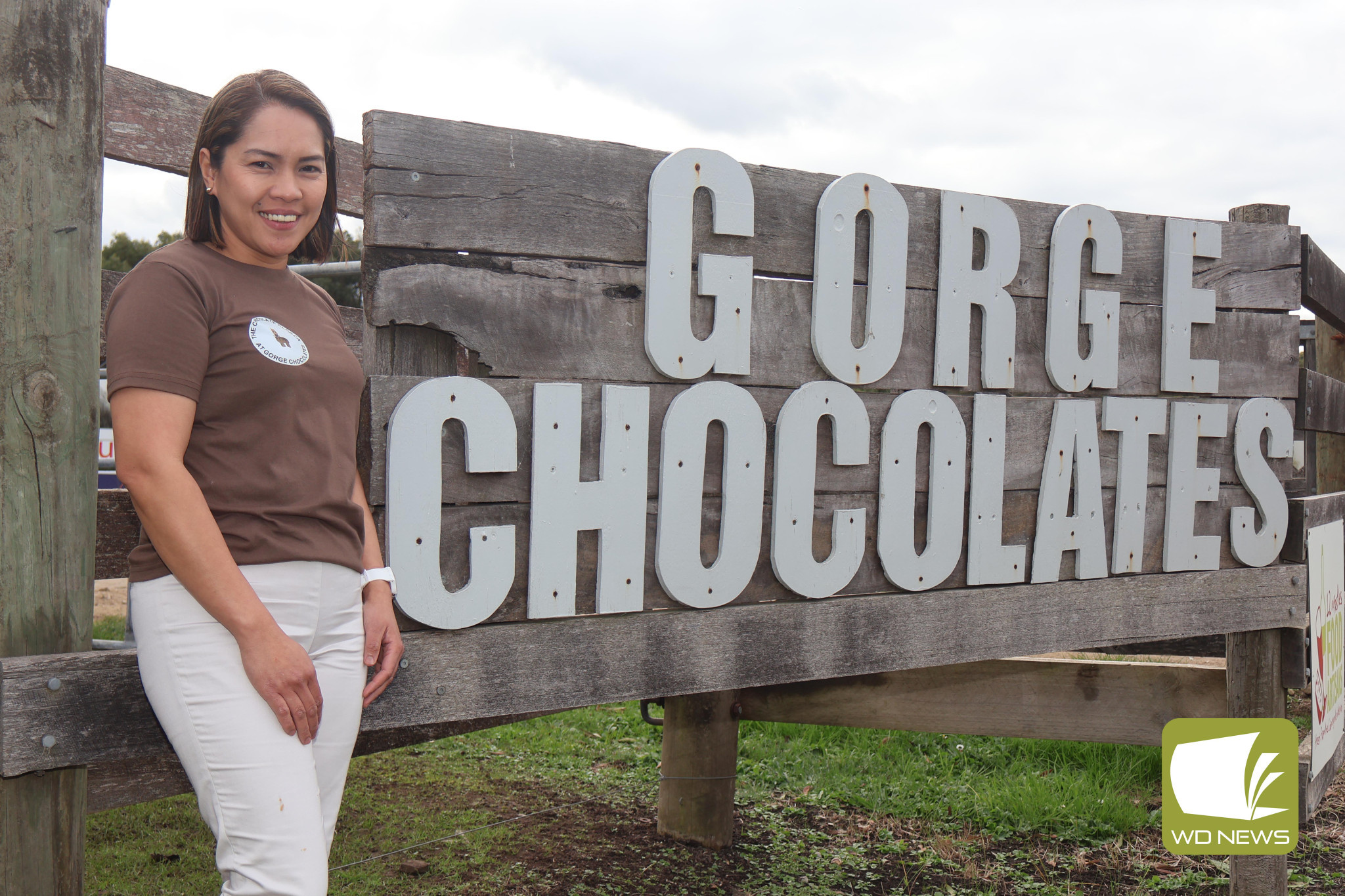 In good hands: GORGE Chocolates is under new management after Joycy Salas, with the support of her loving family, recently came on board as new owner.