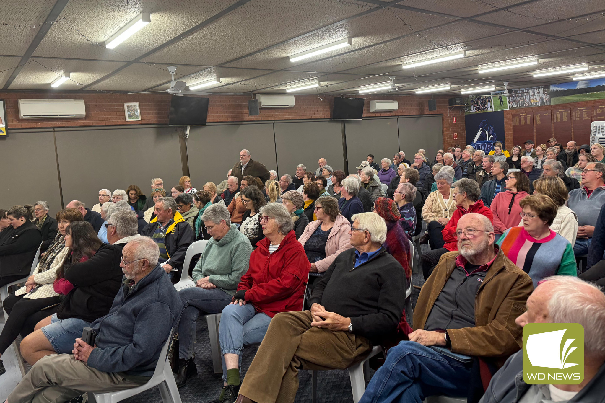 Campaign: Timboon and district residents turned out in force to a community meeting last week in a bid to campaign to ensure TDHS remains an independent health service.