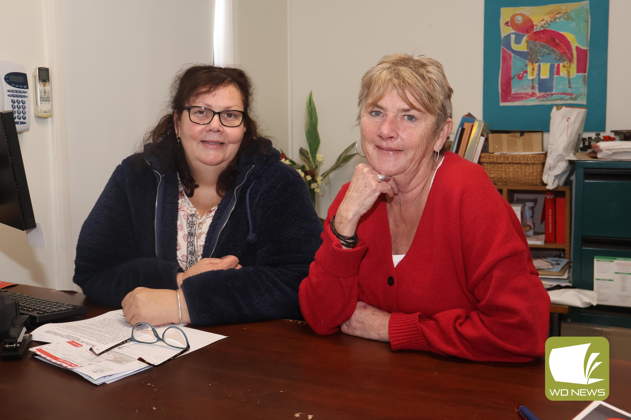 Historic: From later this month the Noorat Post Office will have officially been running from the same building for the past 125 years. Today the post office is a two-person operation under “casual extraordinaire” Carole Uebergang and manager Kerry Murphy, who believe the service remains just as vital to this day.