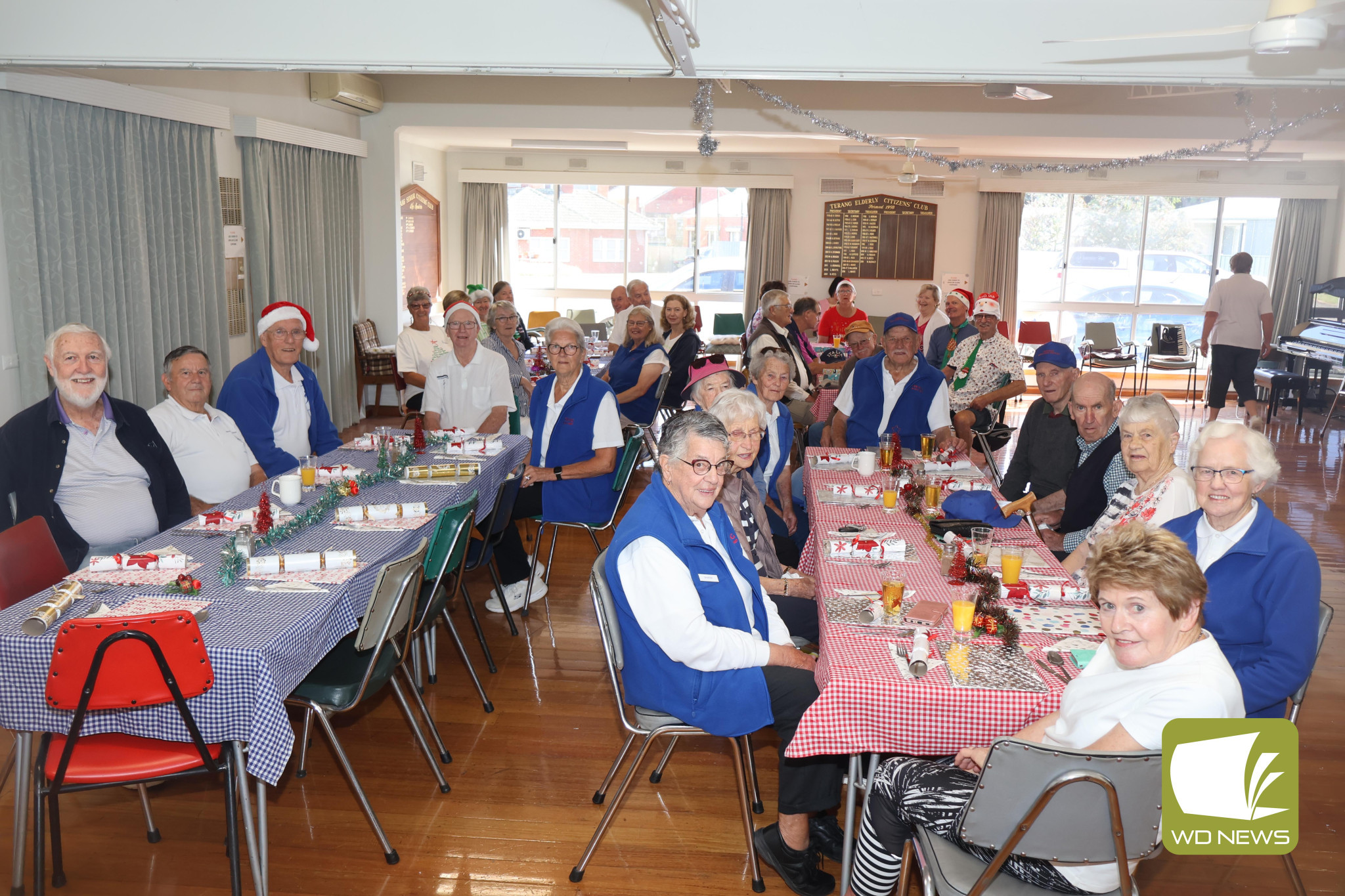 United: Members of the Terang Walking Group gathered on their final meeting of the year to celebrate the festive season.