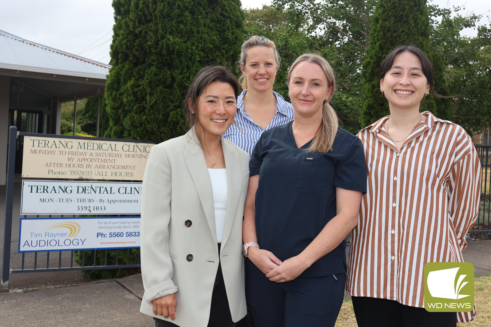 Welcome: Terang Medical Clinic has received a boost with the addition of three new doctors, in addition to the upskilling of a well-known nurse to provide advanced care.