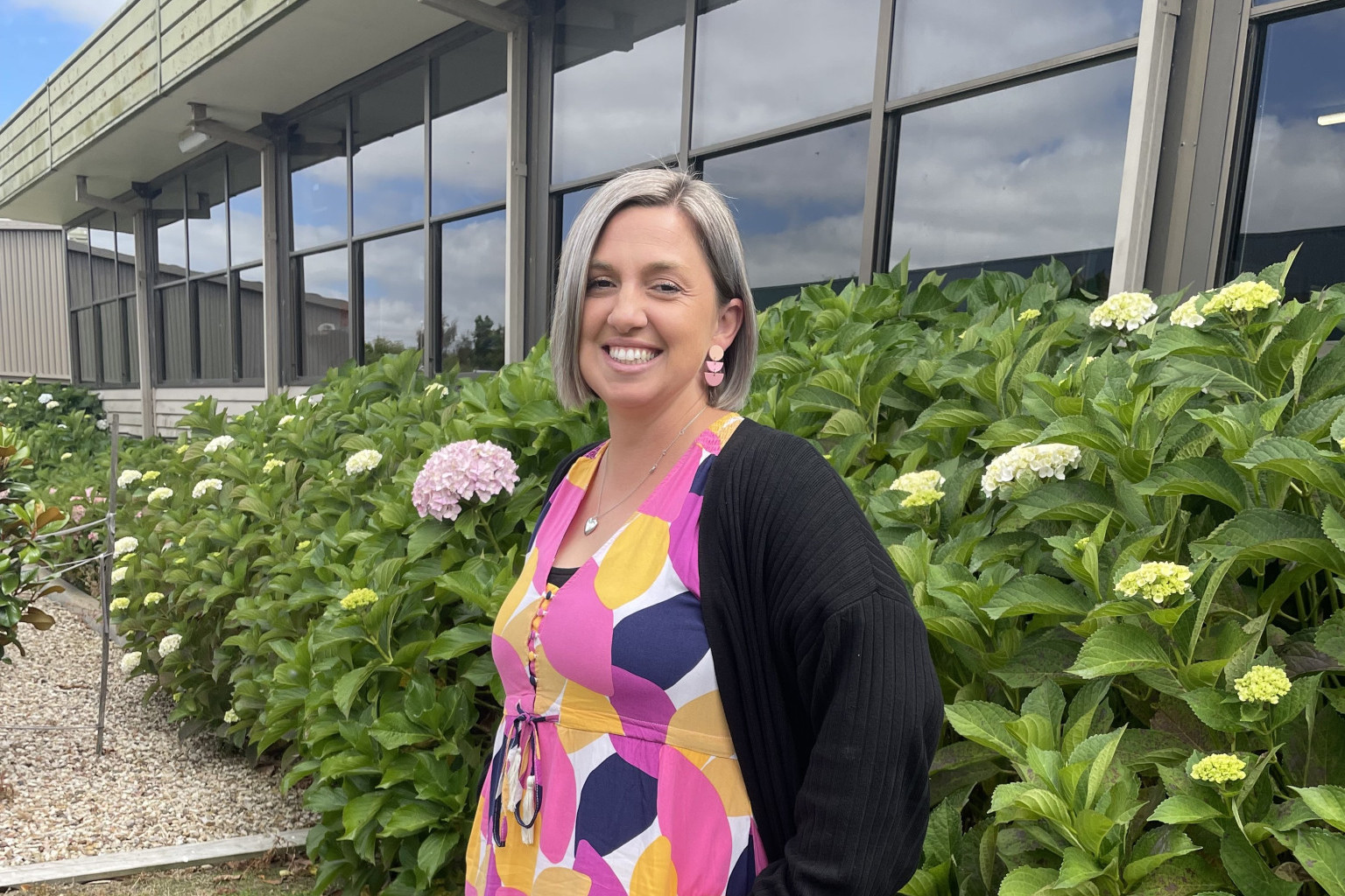 Stepping up: Cobden Technical Schools Sarah Cook has taken on the role of assistant principal this year.