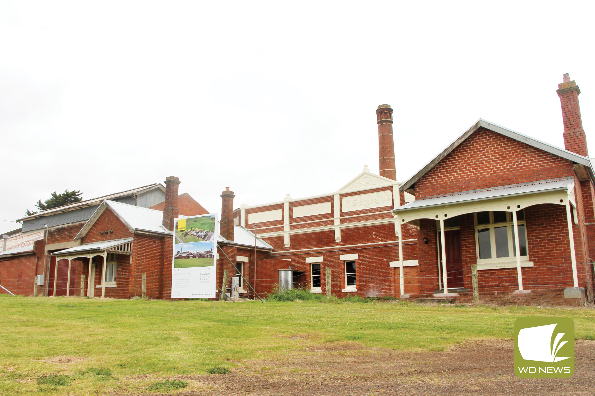 Facelift: The Victorian Government has announced investment to increase worker accommodation across the regions, which includes the transformation of the old Noorat butter factory to create 13 dwellings for agricultural workers.