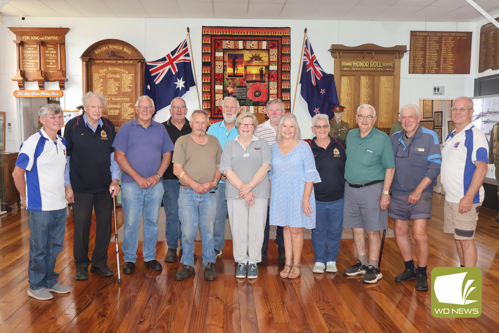 The Terang Athletics Club and Terang Returned and Services League sub-branch.