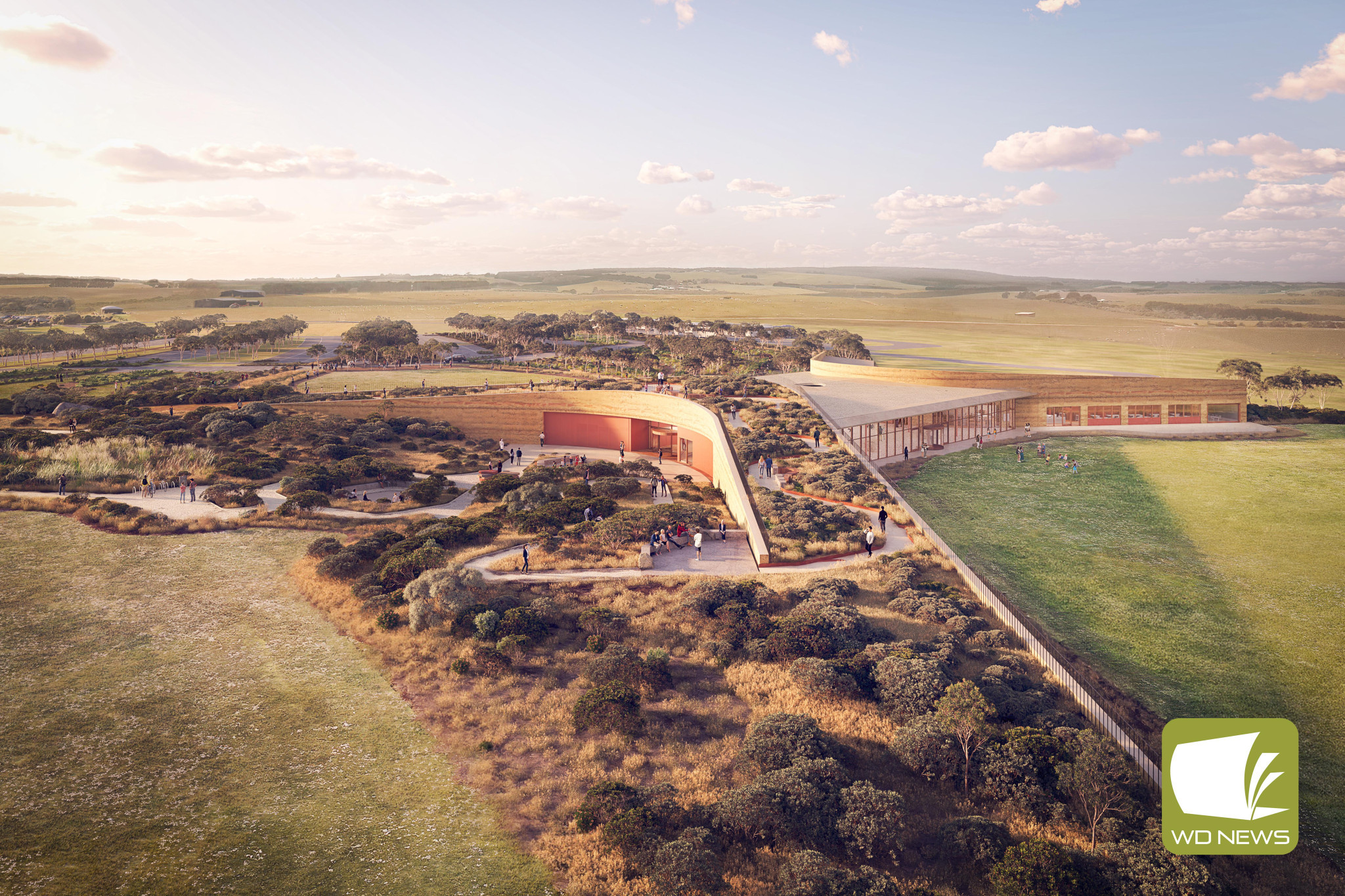 Planning continues: An artist’s impression of what the Twelve Apostles Precinct Redevelopment project will look like, with a construction tender now awarded.