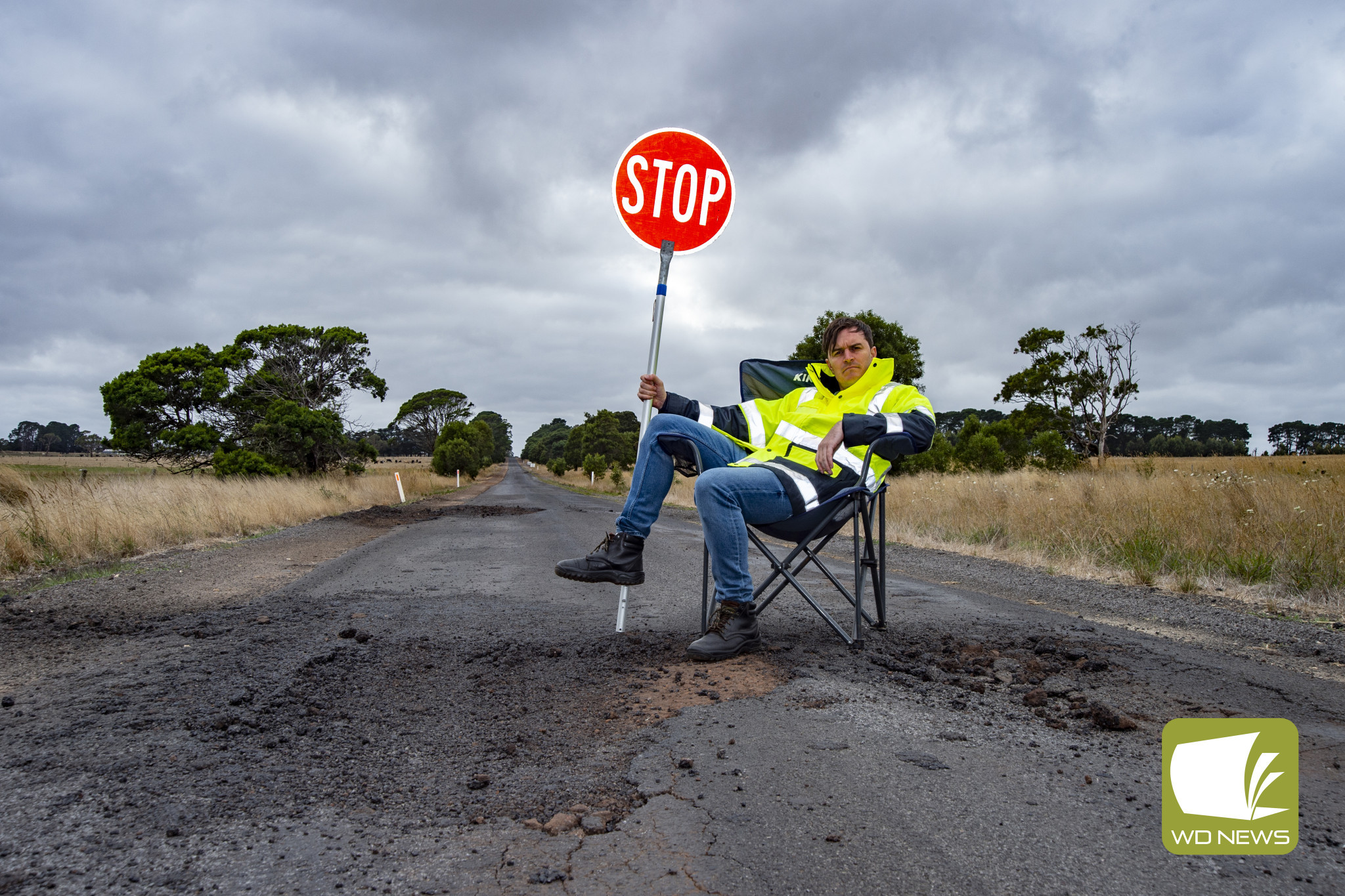 Funding needed: Independent candidate for Wannon Alex Dyson has called out the lack of funding for south west Victorian roads while the Albanese Government makes a fresh commitment for a $7.2 billion upgrade in Queensland.