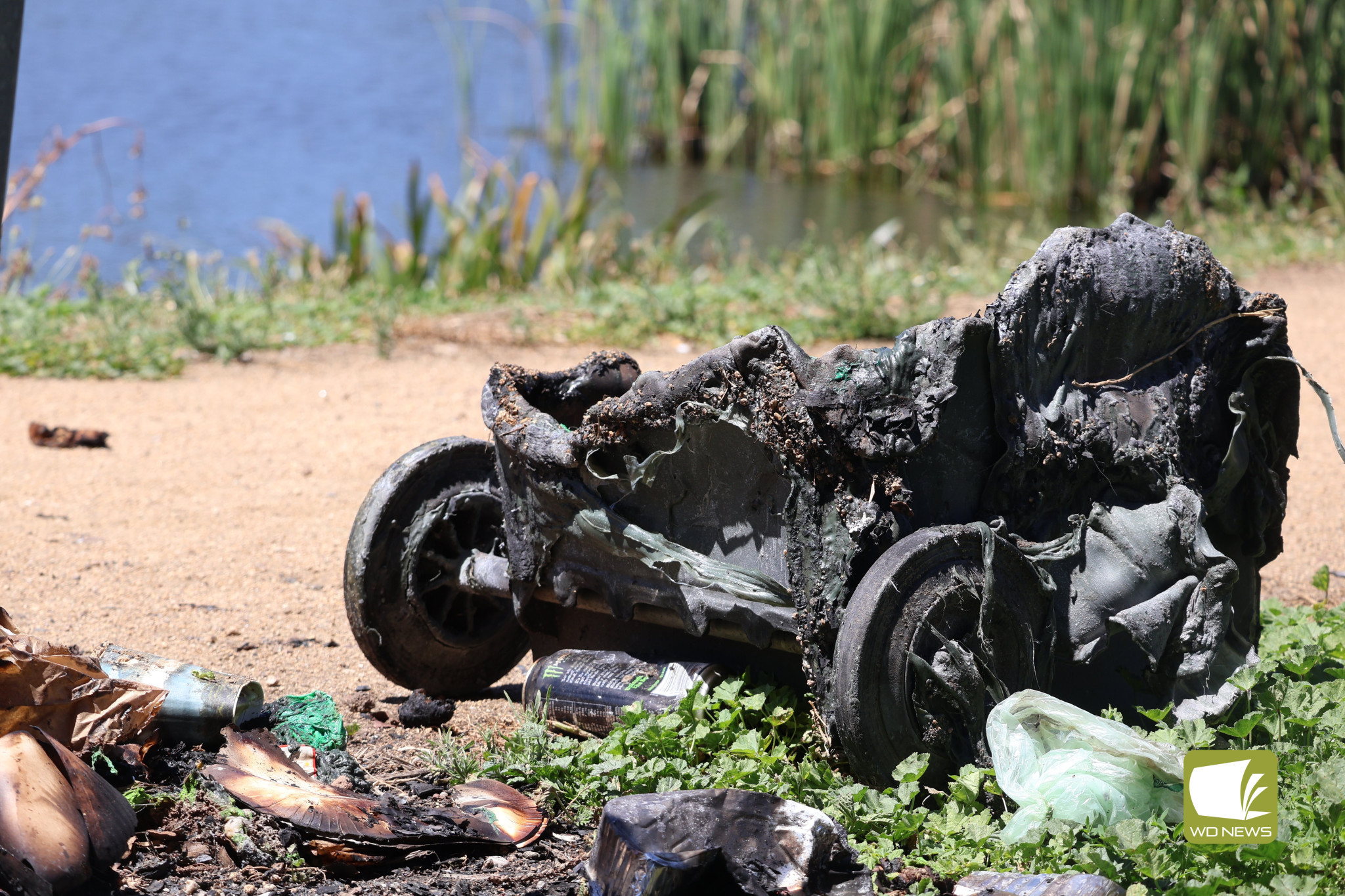 Reckless: Police are seeking assistance from the public in regards to a number of incidents which have happened in Mortlake recently, including a number of fires having been started at Tea Tree Lake.