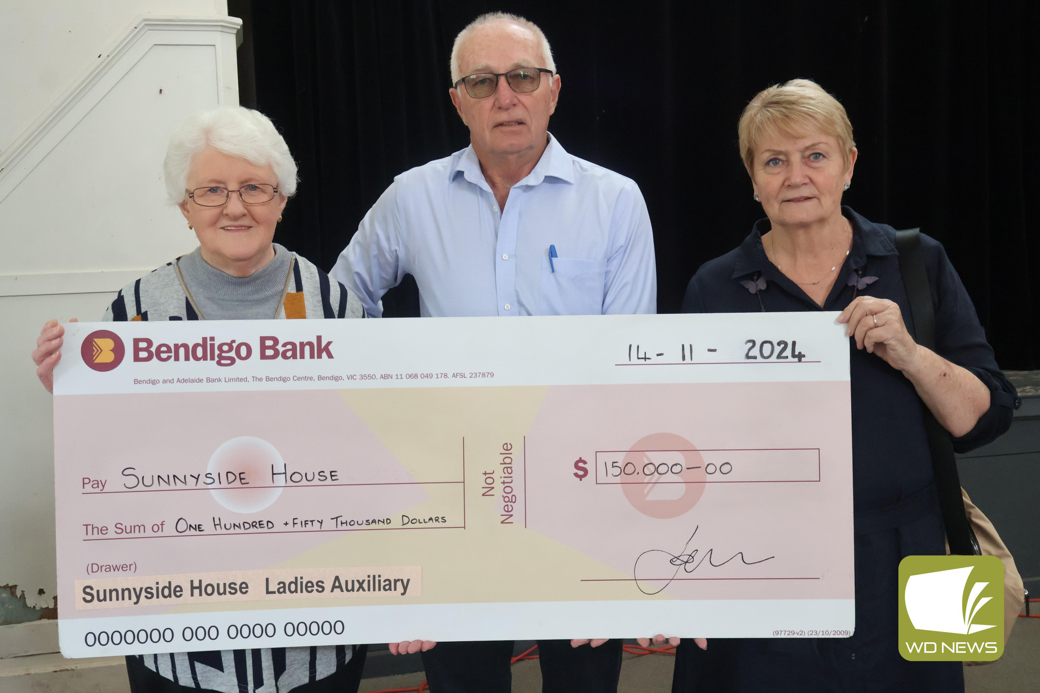 Going strong: Sunnyside House Ladies’ Auxiliary has provided another $150,000 to Sunnyside House, which is an improvement on the previous year.