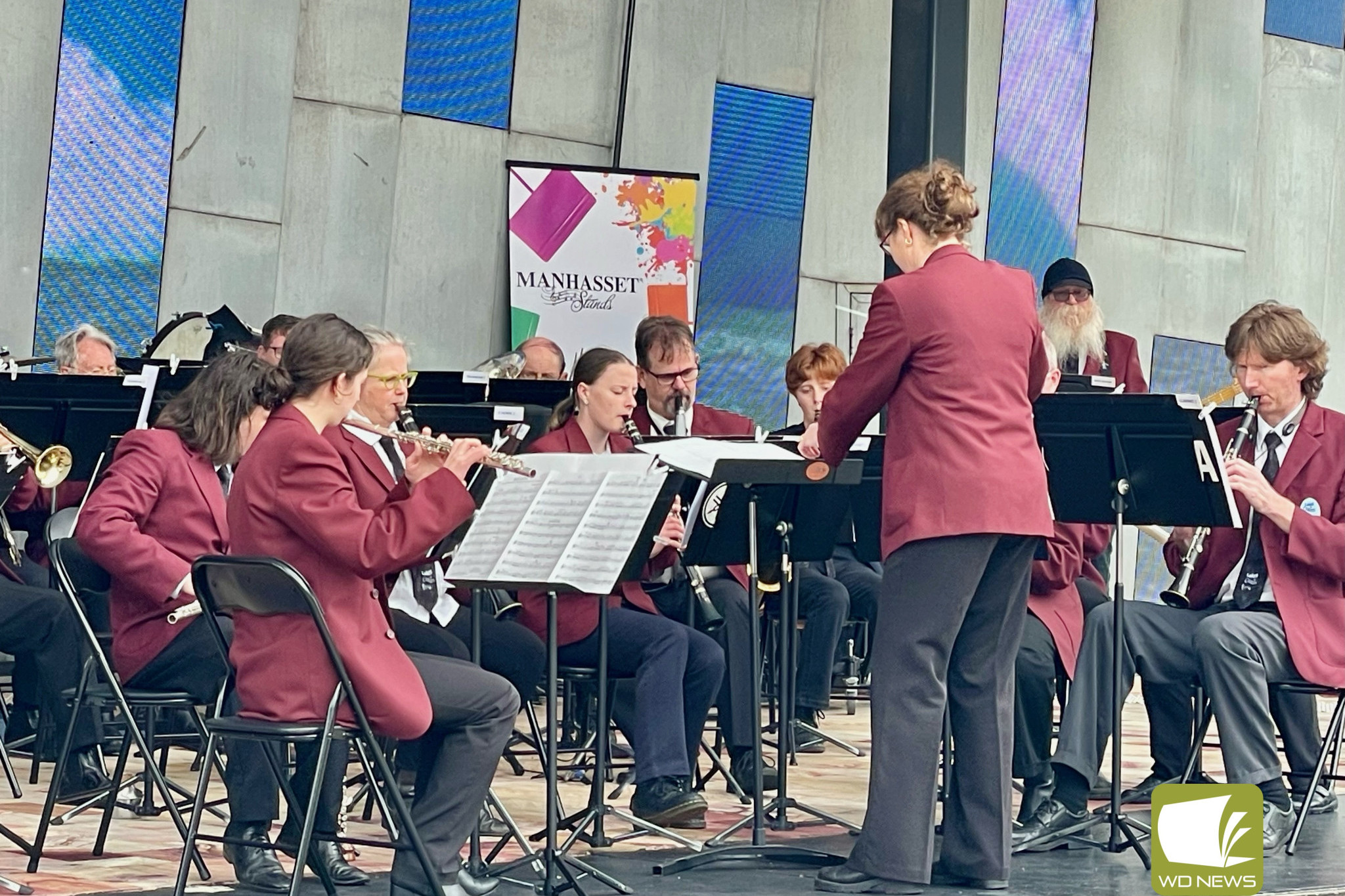 Lakes and Craters in Melbourne: Camperdown’s Lakes and Craters Band were one of three regional bands represented at the annual Bandstand Sunday event in Melbourne recently.