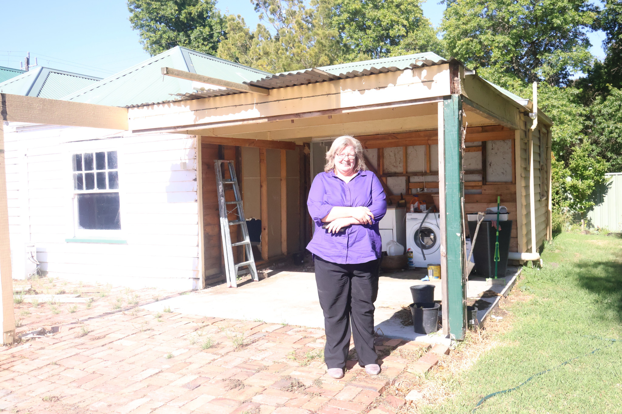 A long battle: Over a year on from the October 2022 floods in Skipton, Maree White continues to pick up the pieces after a long battle with insurance companies.