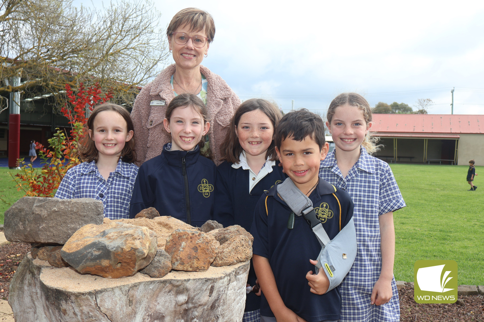 Milestone: St Colman’s Primary School principal Janet Cain has been recognised for her dedication to catholic education for the past 30 years.
