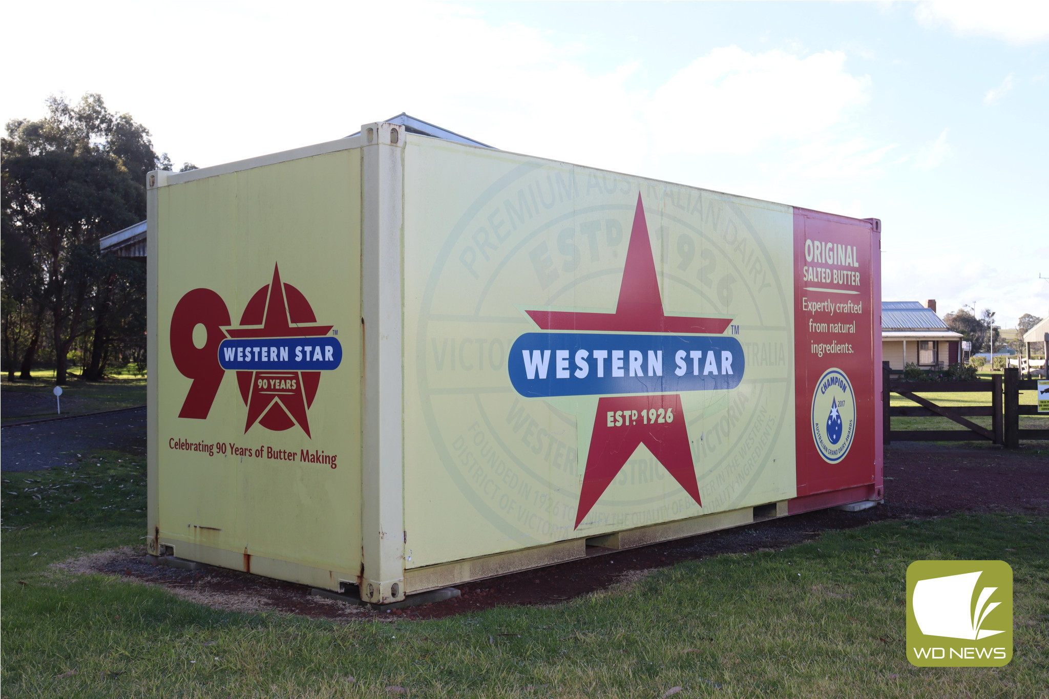 The big butter: A second Western Star butter container may soon be arriving to the township of Cobden depending on feedback from the community.