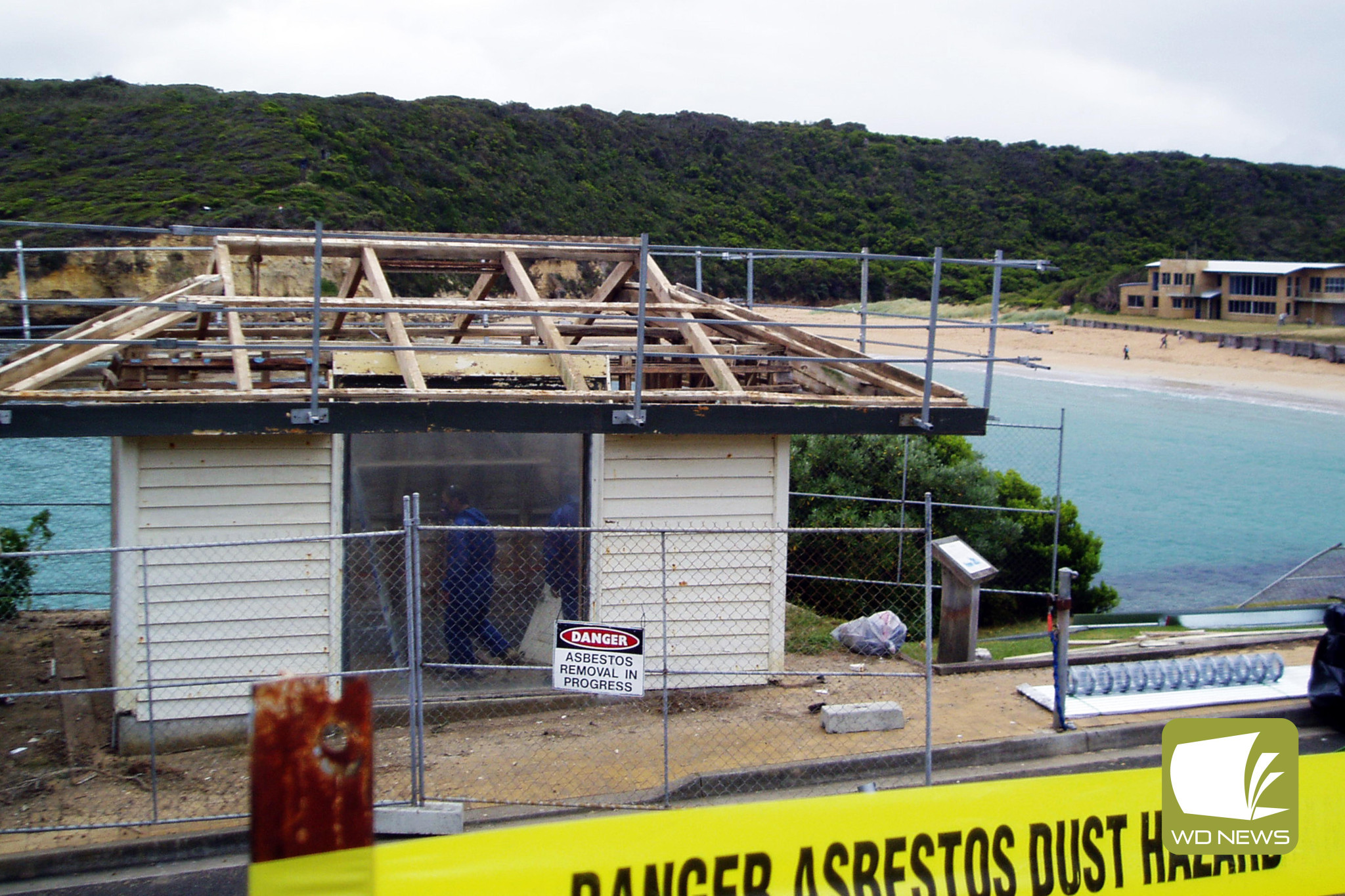 History: The Rocket Shed in Port Campbell will have a new roof soon thanks to an investment from the Great Ocean Road Coast and Parks Authority.
