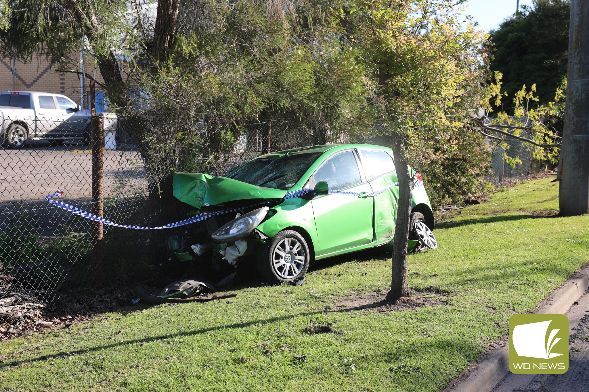 Under investigation: Police are investigating the circumstances surrounding a bizarre crash in Terang over the weekend.