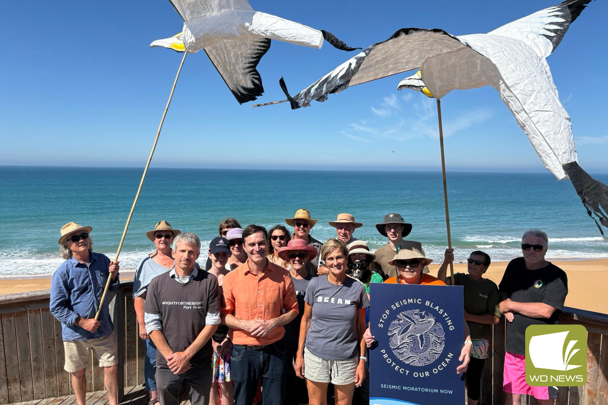 Stop seismic blasting: Independent candidate for Wannon Alex Dyson supports the community’s plea to prevent seismic blasting in Victorian waters, calling on a moratorium from the Federal Government.